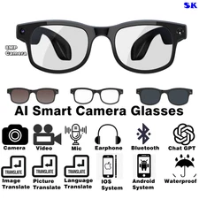Smart sunglasses, wireless Bluetooth headphones, music, audio, hands-free calls