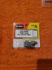 Du-Bro - 4-40 Solder Kwik-links For .093 Dia Wire - Part 305 - JT25