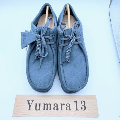 Clarks Wallabee GORE-TEX Blue Grey Suede 26176570 UK 4-13 | eBay