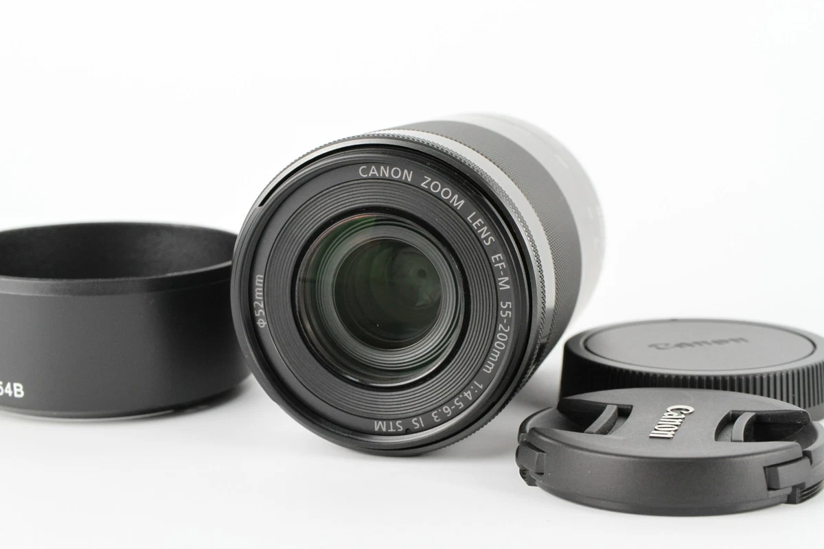 Canon EF-M 55-200mm Zoom Camera Lenses for sale - eBay
