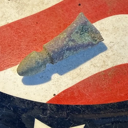 Dug Civil War  💥 🇺🇸 💣 Bayonet Scabbard Tip