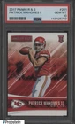 2017 Panini R & S #201 Patrick Mahomes II Chiefs RC Rookie PSA 10 GEM MINT