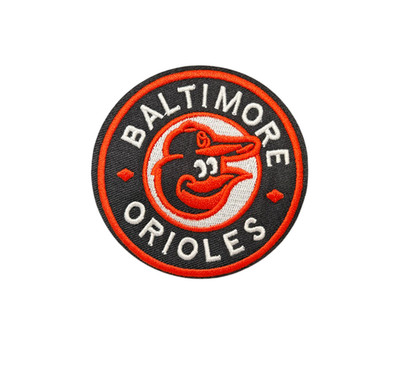 Baltimore Orioles Bird Baseball Team Patch, Iron On/Sew On