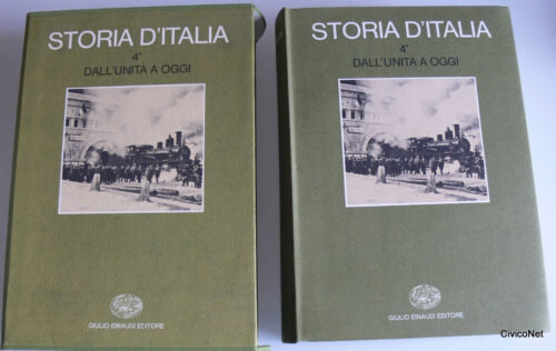 STORIA D'ITALIA DALL'UNITÀ A OGGI VOL. 4*.1 LA STORIA ECONOMICA EINAUDI 1975 - Imagen 1 de 1