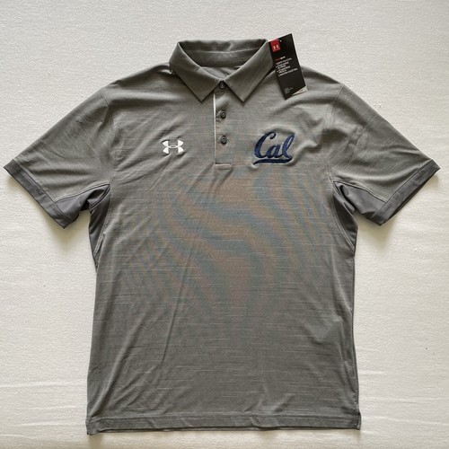 Under Armour Poloshirt Cal California Berkeley Baseball Medium Grey Heat Gear