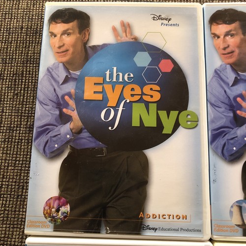 The Eyes of Nye Nuclear Energy Addiction Cloning Human DVD Grade Level 9-12 Lot - Foto 4 di 11