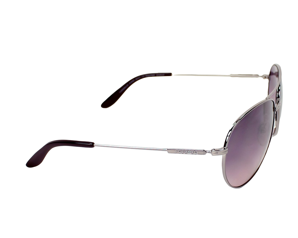 Carrera Unisex Aviator Full Rim Silver Sunglasses With 