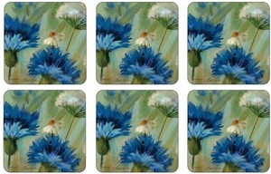 Pimpernel Fleur Des Champs Cork Backed Coasters Set Of 6 Ebay Pimpernel Fleur Des Champs Cork Backed Coasters Set Of 6 Ebay
