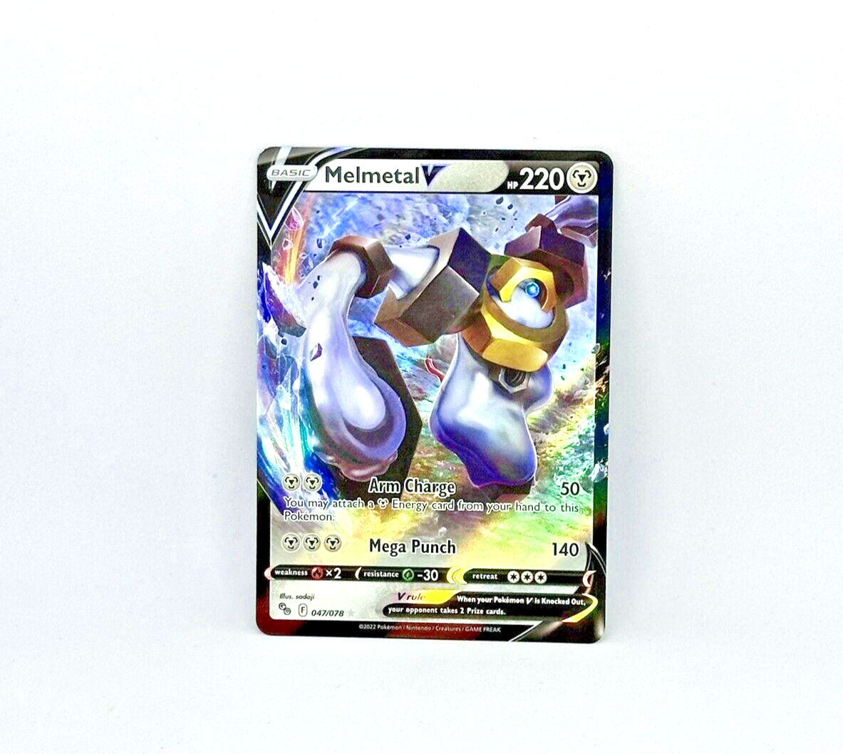 Pokemon TCG Melmetal V 047/078 Pokemon GO Near Mint Holo R | eBay