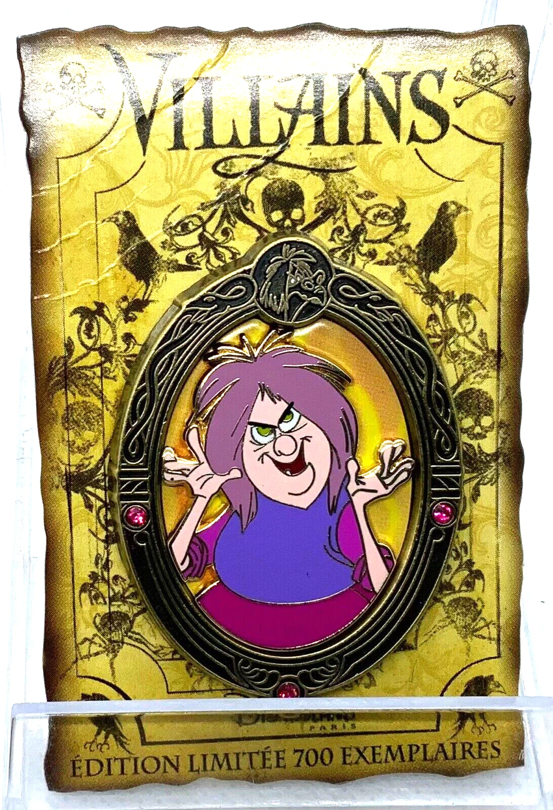 Disney DLP Villains Framed Madam Mim LE 700 Pin