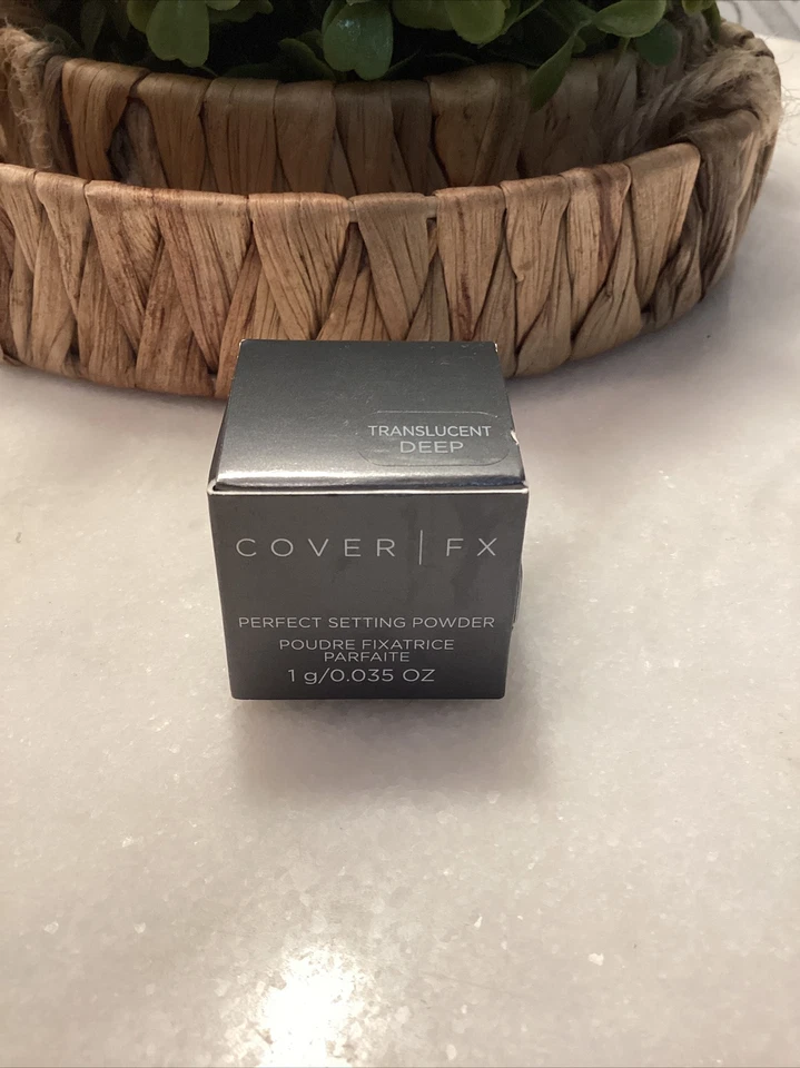 🔥COVER FX Perfect Setting Powder in Light - Travel Size 0.035 oz./1 g - NIB🔥 - Image 3 of 3