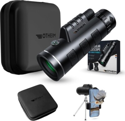 High Power 40x60 Portable Waterproof Monocular Telescope Binoculars HD  Cellphone