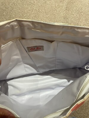 🌸CATH KIDSTON WATERPROOF OILCLOTH FLORAL BABY CHANGING DIAPER BAG LARGE  BRIGHT