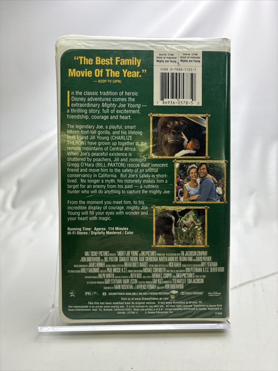 Mighty Joe Young VHS Tape | eBay