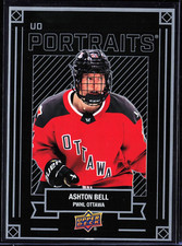 ASHTON BELL 2024-25 Upper Deck PWHL UD Portraits - Ottawa Charge 1st Edition