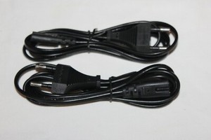 2x NETZKABEL-STROMKABEL-NETZTEIL FÜR PS1+PS2+PS3+PS4+X BOX