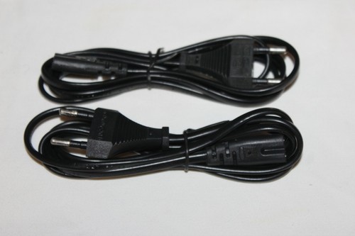 2x NETZKABEL-STROMKABEL-NETZTEIL FÜR PS1+PS2+PS3+PS4+X BOX