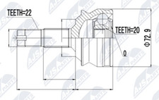 Joints Fiat CINQUECENTO