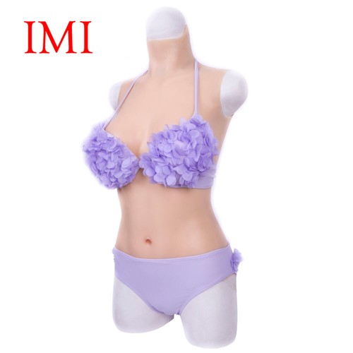 IMI Silikonbrüste Crossdresser Fake Vagina Panty Full Bodysuit Brustprothesen - Picture 2 of 12