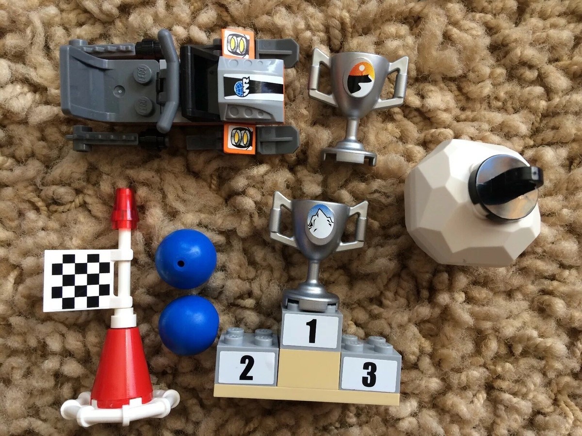 Lego 8863 World Racers Blizzard Peak 504pc Set & Manual Minifig