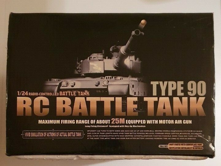 MARUI RC BATTLE TANK TYPE 90 1/24 Never used in box from stock NEW