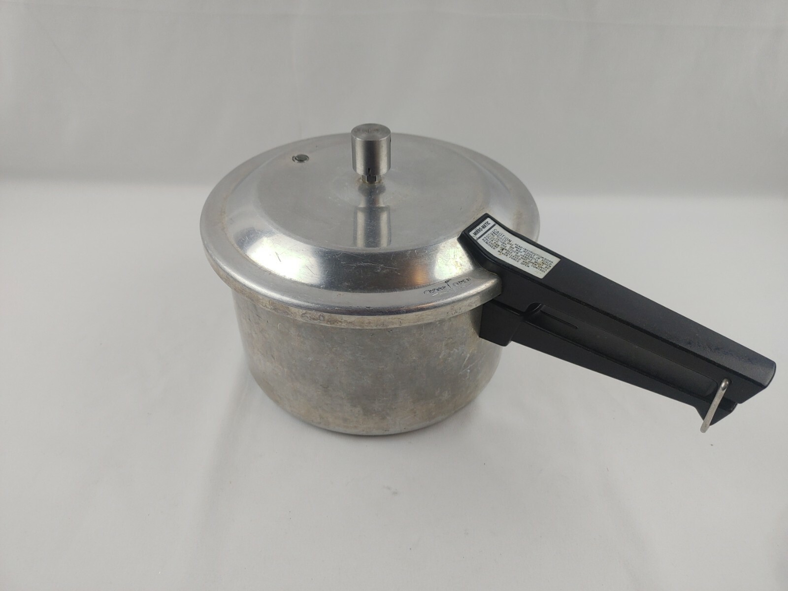 Presto Mirro Matic M0404 4 Qt Pressure Cooker Canner w/ 15 lb