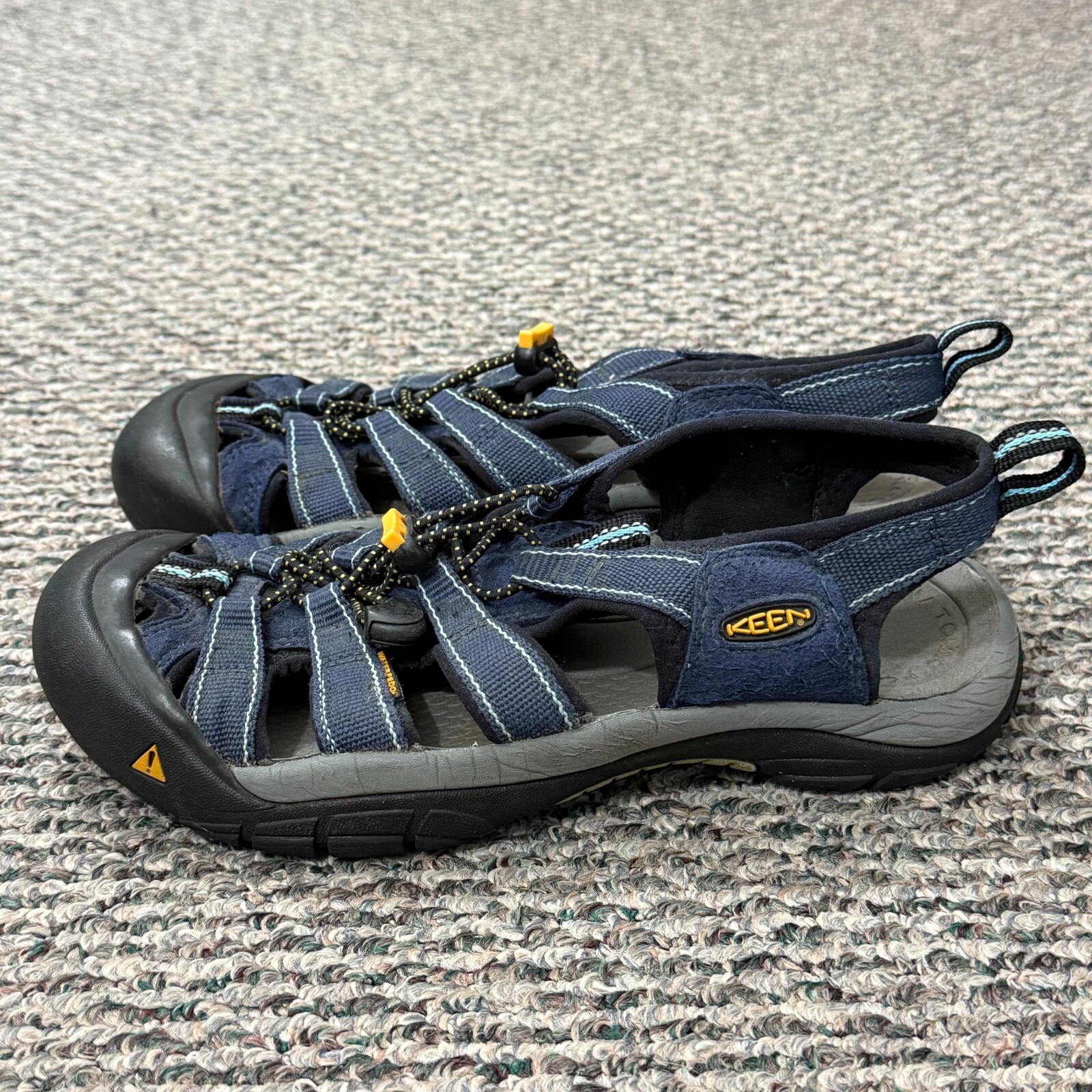 Scarpa Keen Newport H2 donna 8 blu escursionismo impermeabile outdoor cinturino regolabile