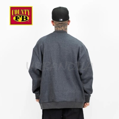 FB County Men's 13oz Heavyweight Fleece Crewneck Sweatshirt