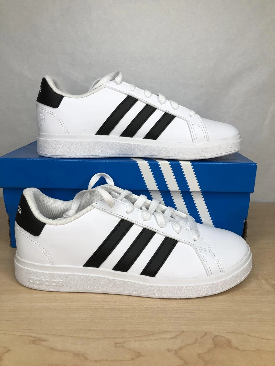 adidas half black half white shoes