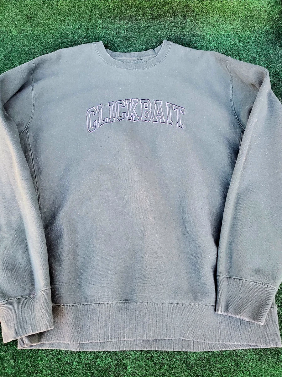 Men s XXL David Dobrik Official Clickbait Green Sweatshirt Fanjoy