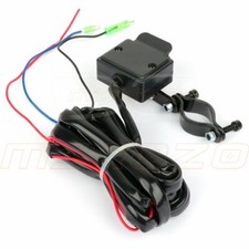 Atv Winch Mini Rocker Switch Handlebar Mount Warn Replacement Black Atv Winch Mini Rocker Switch Handlebar Mount Warn Replacement Black