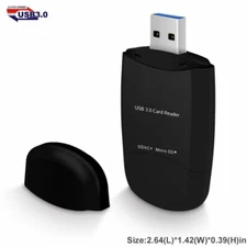 8-in-1 USB 3.0 5Gb/s Memory Card Reader For SD/SDHC/SDXC/MicroSDHC/MicroSDXC
