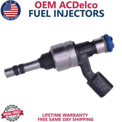NEW x1 GENUINE ACDelco Fuel Injector For 2012-2016 Cadillac SRX 3.6L V6 12634126
