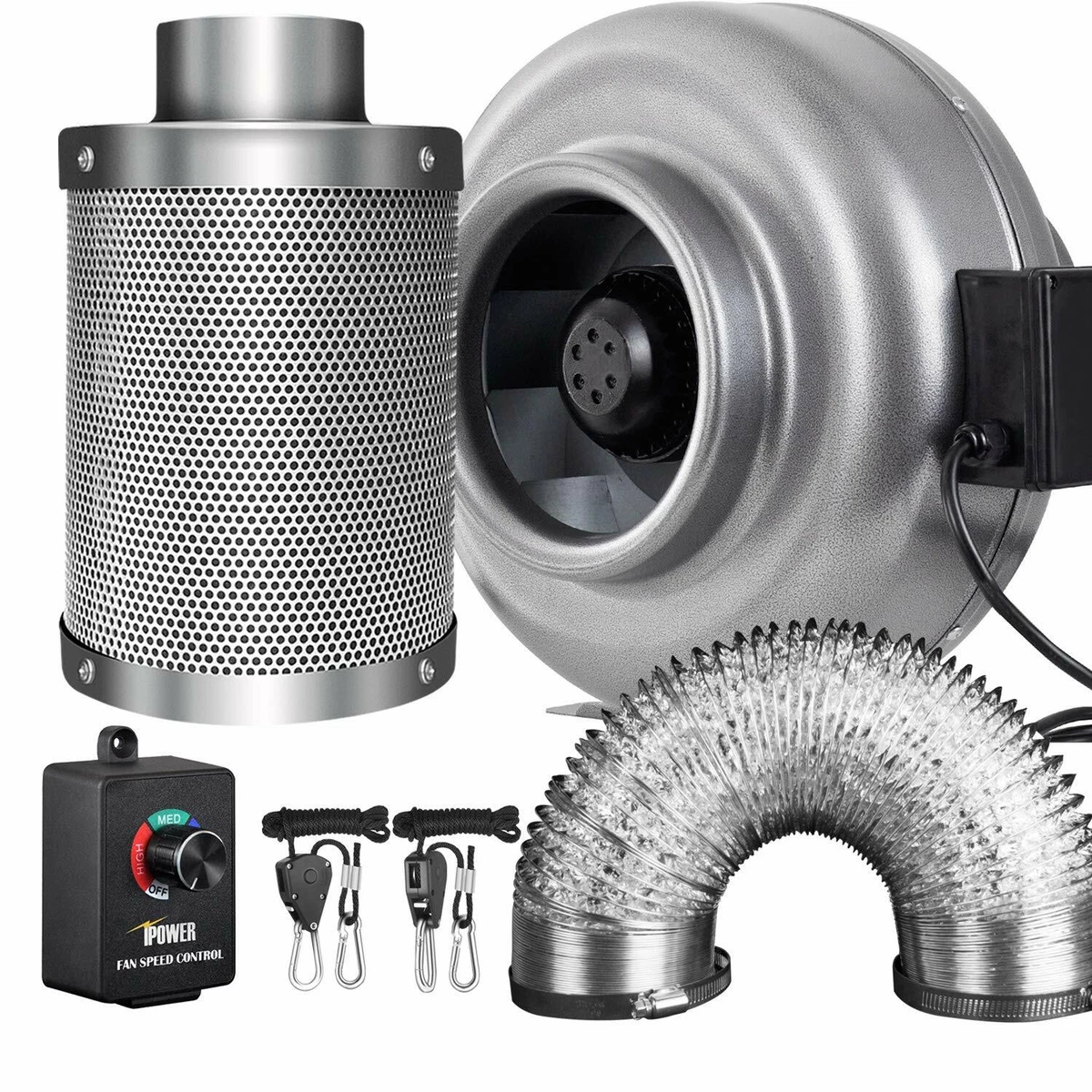 8 inch inline fan and carbon filter deals