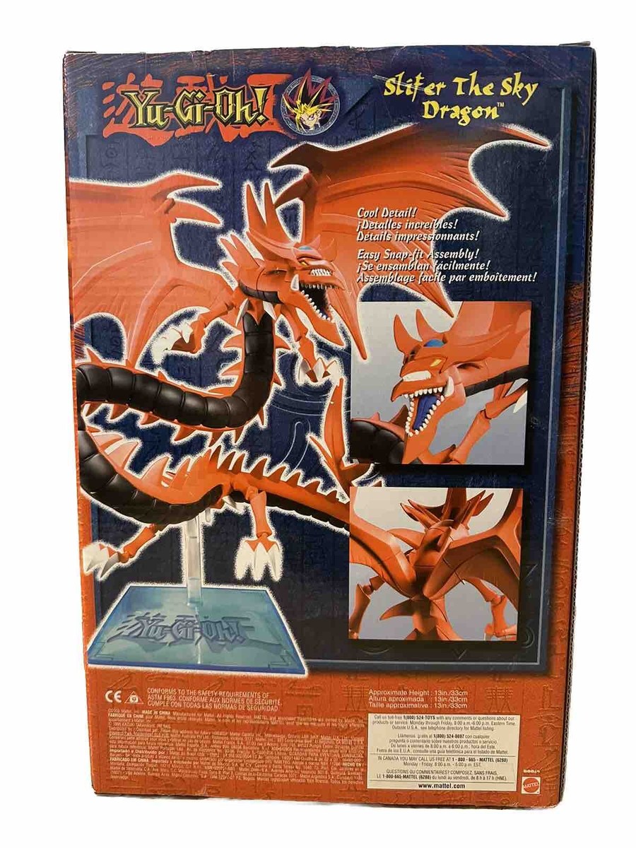 Slifer The Sky Dragon Deluxe Figure Kit Yu-Gi-Oh! 2003 Mattel Complete in  Box | eBay
