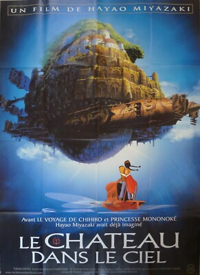 CASTLE IN THE SKY / TENKU NO SHIRO RAPYUTA - MIYAZAKI - ORIGINAL FRANZÖSISCHE...