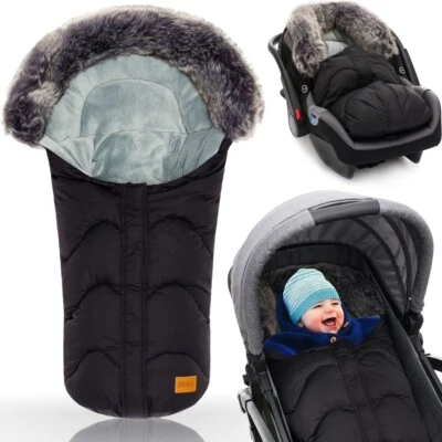 FILLIKID Fußsack Winter LHOTSE Kinderwagen Autositze Baby Schale wasserabweisend