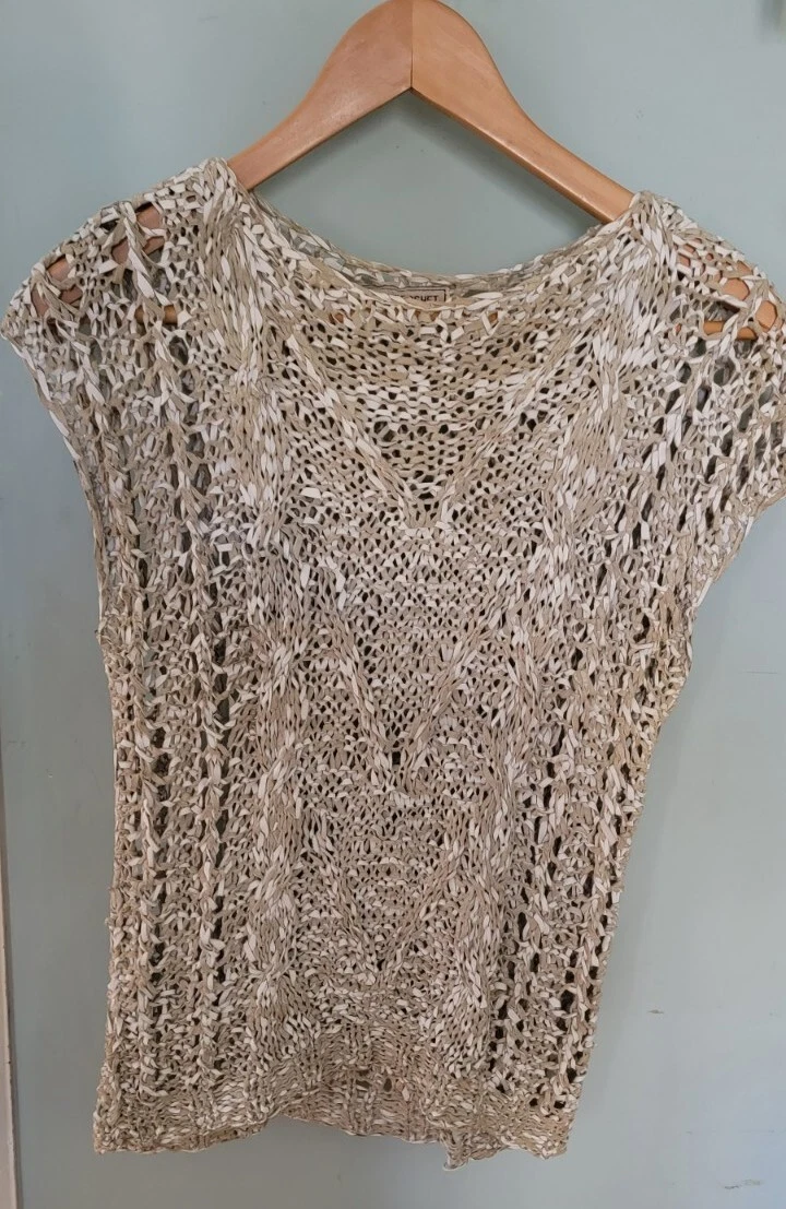Crochet boho best sale tank top