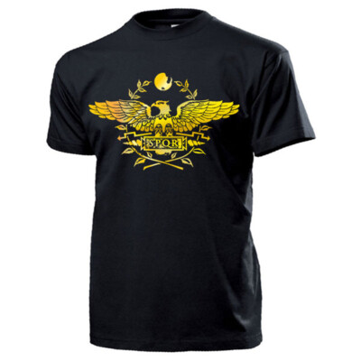SPQR ROM Senatus Populusque Romanus Der Senat Volke - T Shirt #13992