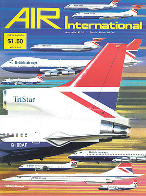 Air International V9 N5 Rockwell RA-5C Vigilante British Airways Yak Supermarine