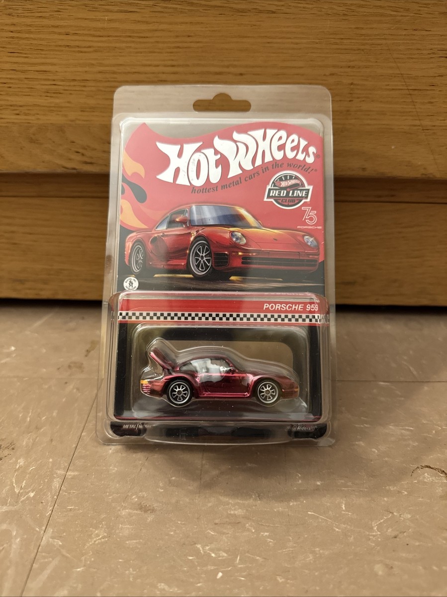 2023 Hot Wheels RLC 1986 Porsche 959 Collectors Spectraflame Red w