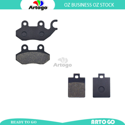 for Peugeot Belville 125/200 Allure 2018 2019 2020, Belville 125/200 RS 2018-2020 Disque Organique de Plaquettes de Frein Avant arrière de Moto