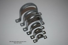 Steel Saddle Band - Pipe Clip - Zinc Plated/Saddle clip/copper pipe clip/new