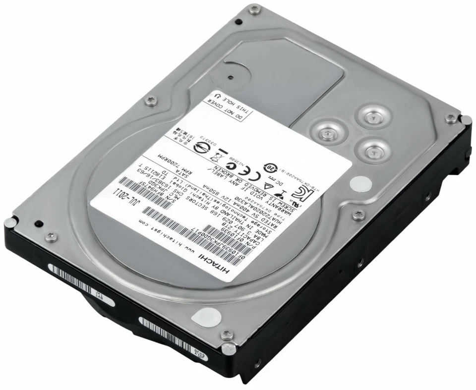 Disk Hitachi Ultrastar A7K2000 2TB 7.2K 32MB SATA II HUA722020ALA330 3.5'' - Immagine 3 di 3