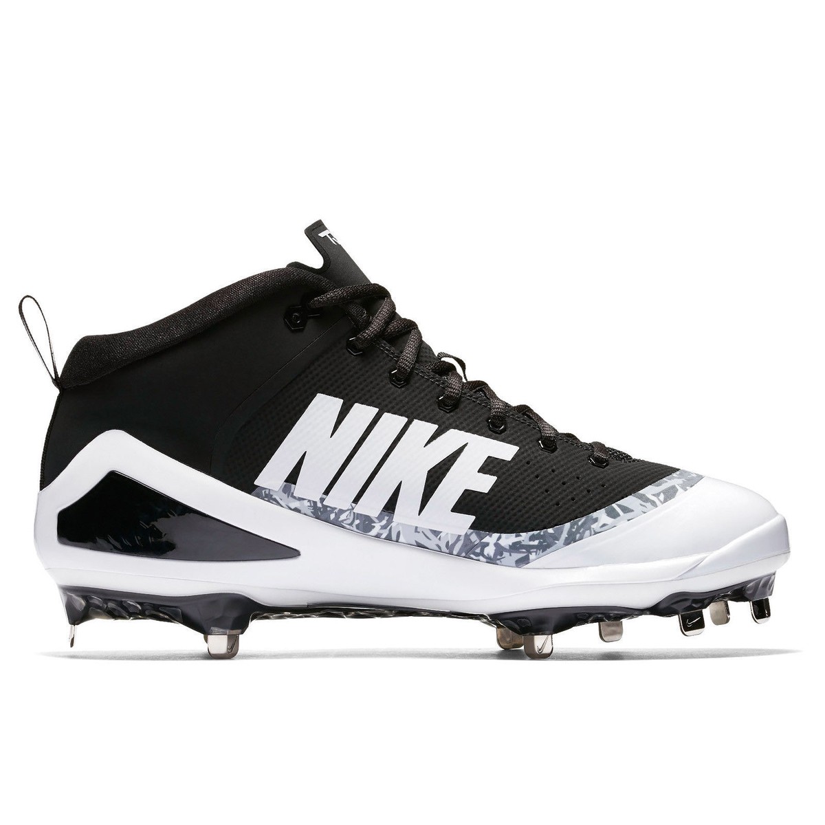 New Nike Force Zoom Trout 4 Mid Metal Mens Baseball Cleats  display picture 1