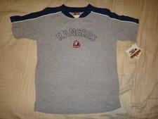 NWT New York Rangers NHL Hockey Knit Top Shirt Embroidered Logo Youth Size S-XL
