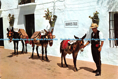 D106520 Costa del Sol. Mijas. Burros Taxi Stop. Beascoa