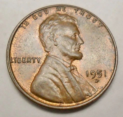 1951 D Lincoln Wheat Cent / Penny *BU / MS RB - MINT STATE RED-BROWN* FREE SHIP
