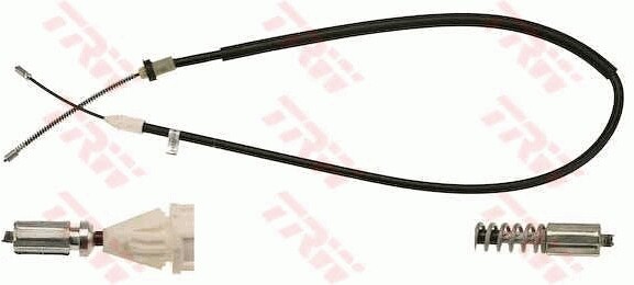 TRW Handbremsseil Links FüR Clio 2 Thalia 1.2 1.4 09.98- Renault OE 7700424928-image