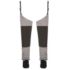 Fly Fishing Waders Stocking foot Hip Breathable Thigh Waterproof Leg Pants Wader